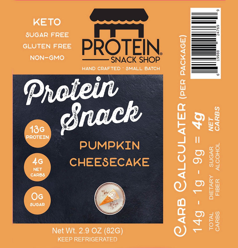 Keto Protein Pumpkin Pie Cheesecake SEASONAL ITEM