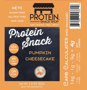 Keto Protein Pumpkin Pie Cheesecake SEASONAL ITEM